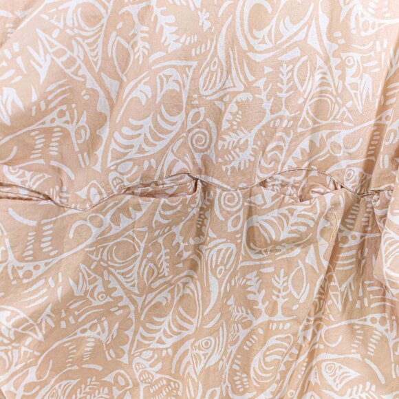 Hawaiian Printed Bomber Jacket Peninsula Small VTG 90s Retro - Picture 7 of 8